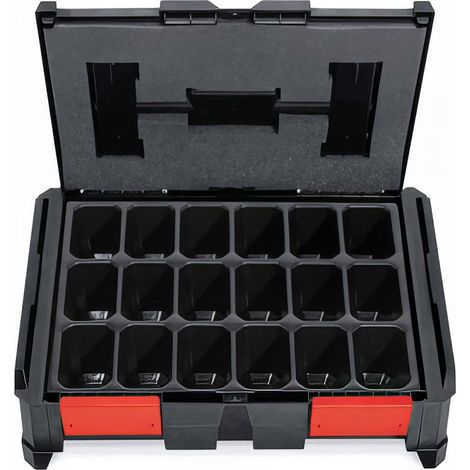 Séparateurs 18 divisions pour les coffrets BoxOnBox - BOXBL018 - Alsafix