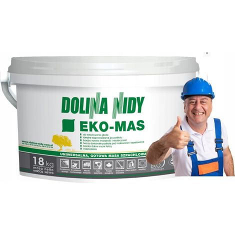 Dolina Nidy Weißer Kitt 18 kg