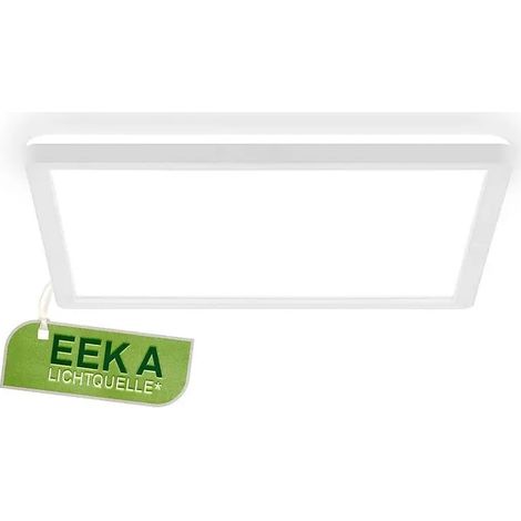 Plafoniera LED cuadrada ultra slim 11W 2400 lm 4000K blanca
