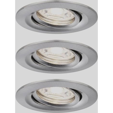 Paulmann 94295 EBL Nova mini Coin Lampada LED da incasso Kit da 3 4 W Ferro