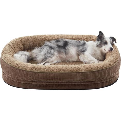 Panier Chien Grande Taille, Coussin Chien Orthopedique et Dehoussable (1/5)
