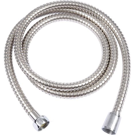 Tuyau de Douche Extensible (1,5 a 1,8 m) Hydro Chrome, INOX (1/2)