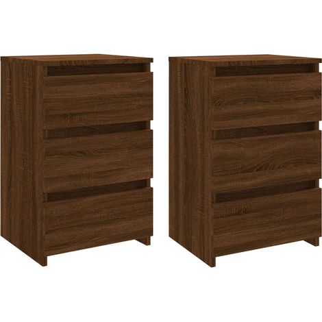 vidaXL Ensemble meuble TV 2 pcs Chêne Sonoma Bois d'ingénierie (1/5)