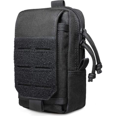 Funda táctica para teléfono EDC, bolsa Molle, bolsa militar para cinturón, bolsa de herramientas, bolsa táctica para cinturón, organizador de gadgets, mini bolsa multifuncional para viajes.