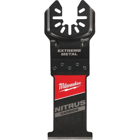 Hoja de sierra Milwaukee OL Nitrus negro 35 milímetros (1/2)