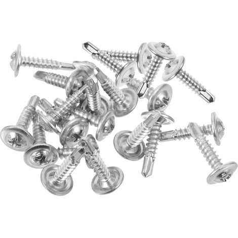 Pieces Stainless Steel Self Drilling Screws with Large Head
