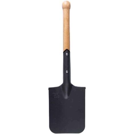 Mil-Tec Schaufel-18252000 Pelle Noir Taille Unique