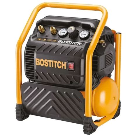 Nuair – Compresseur à piston 10 litres – Débit d'air 7 m³/h – Pression 13,8 bar – Moteur sans huile – Pour applications légères à moyennes (1/2)