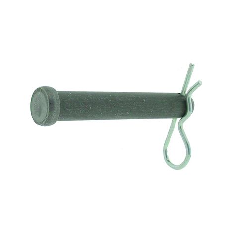 Gerader Stift + anpassbarer Sicherungsstift - Achslänge: 50 mm, Achsdurchmesser: 8 mm