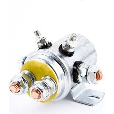 Interruttore a relè di solenoide 12V, interruttore a relè per servizio continuo di argano per carrello marino, interruttore a relè per gru automatica (1/3)