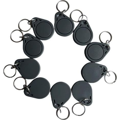 13.56 mhz rfid 1K Porte-clés Tag Iso14443a badge (Paquet de 10) (1/3)