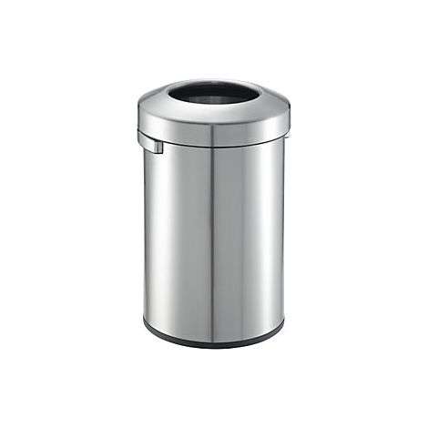 EKO  Elegante cestino per rifiuti  acciaio inox  capacità 50 l
