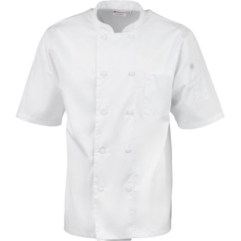 Veste de cuisine mixte blanche Chef Works Montreal Cool Vent XL