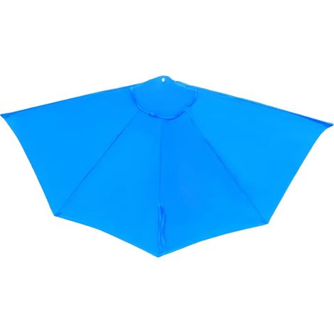 Sonnenschutzschirm, wasserdichtes Material, einfache Installation, See blau-a, 3m Halbschirm-b (1/2)