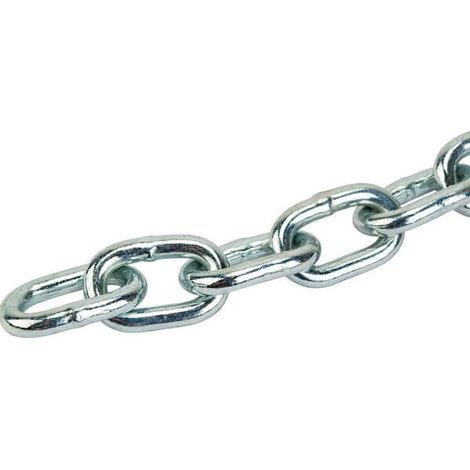 Cadena di谩metro10 mm x 40 mm galvanizado UNIVERSAL A100GV (1/2)