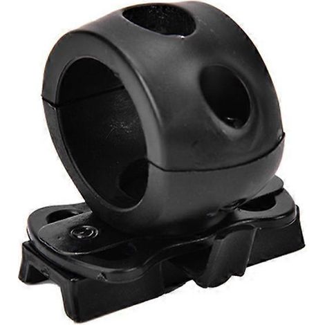 Release Flashlight Clamp Holder for Helmet Universal 2.5cm Black-- (1/5)