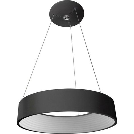 Italux Mattia - Moderner LED-Anhänger schwarz, warmweiß 3000K 1760lm