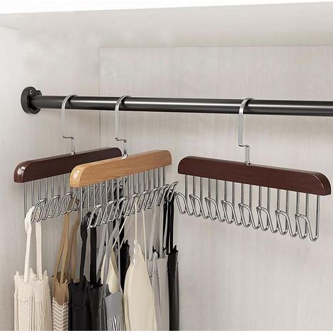 Porte-jarretelles de soutien-gorge (1 marron foncé et 1 couleur bois) (1/5)