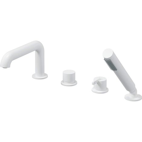 Deante Bañera con grifo de cuatro agujeros de latón diseño estético