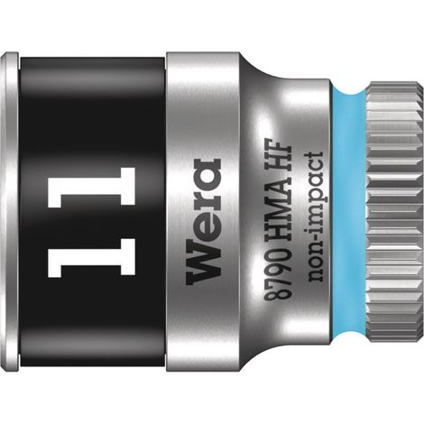 Wera 8790 HMA 05003726001 6 pans extérieurs Douille 11 mm 1/4" (6.3 mm)