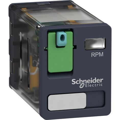SCHNEIDER RPM21BD Harmony Relay RP - Leistungsrelais - Spieß - Test - 2OF - 15A - 24VDC (1/5)