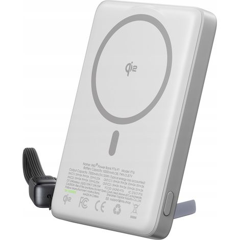 Powerbank iniu MagPro Slim 10000mAh 45W Weiß 1 Stück. (1/5)