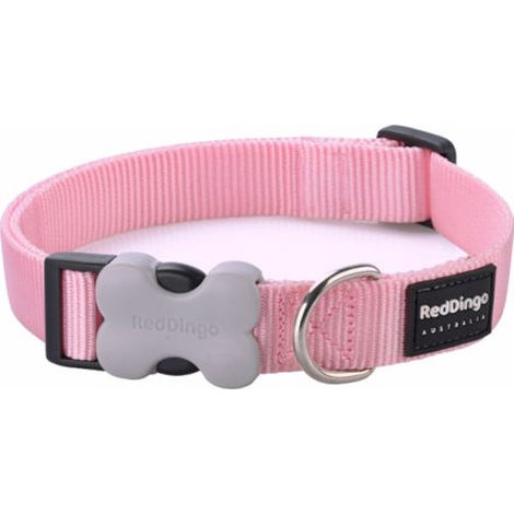 Hundehalsband Red Dingo weich Rosa (1,2 x 20-32 cm) (1/2)