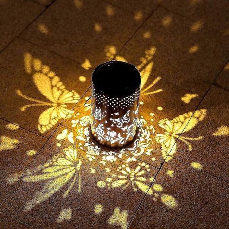 Lanternes solaires, guirlandes lumineuses d'extérieur, lampes de chemin, lampes solaires de table étanches, pour jardin, terrasse, pelouse, cour, balcon, arbre, décoration de fête (1/5)