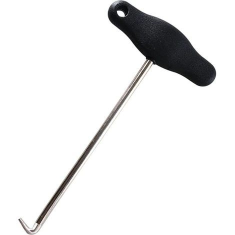 15,5 cm x 8,2 cm Schiebehaken mit T-Griff für Fahrzeugdemontage, Auto-Abschlepphaken, Reparaturteil