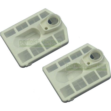 2 X filtre à air pour tronçonneuse King Craft Grizzly Matrix Ryobi Hecht (1/4)