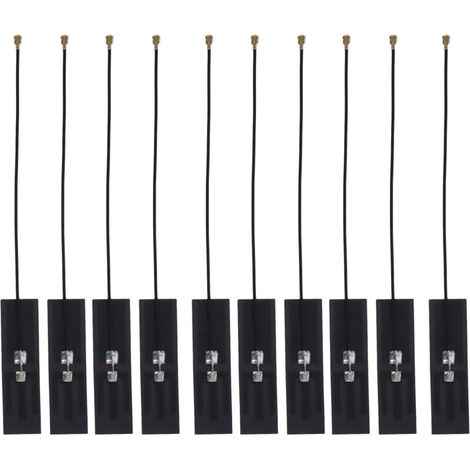 10 pièces antenne FPC intégrée 2 fréquences flexibles pour routeur WiFi Bluetooth NZ‑2.4G/5.8G‑FPC‑003 (1/5)