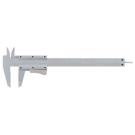Pied à coulisse Autolock 150 mm Wilmart — acier chromé, jauge de profondeur (réf. 314830) (1/2)