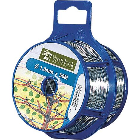 VERDELOOK Filo di ferro zincato, Ø 1 mm, 50 mt