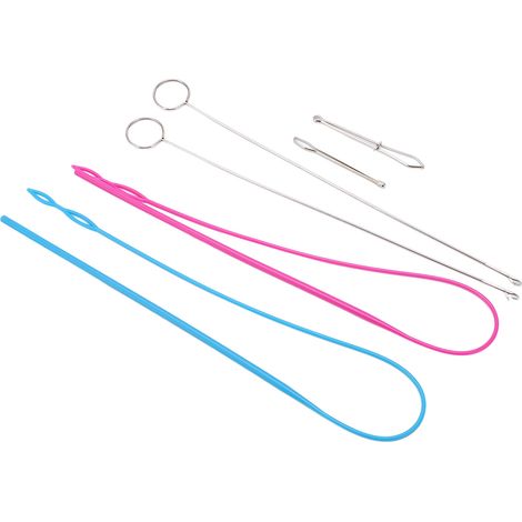 Kit de 6 anneaux en acier inoxydable pour couture, accessoires de mercerie pour projets DIY à domicile (1/5)