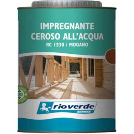 6 x RIOVERDE RC 1530 IMPREGNANTE CEROSO 0,750 MOGANO