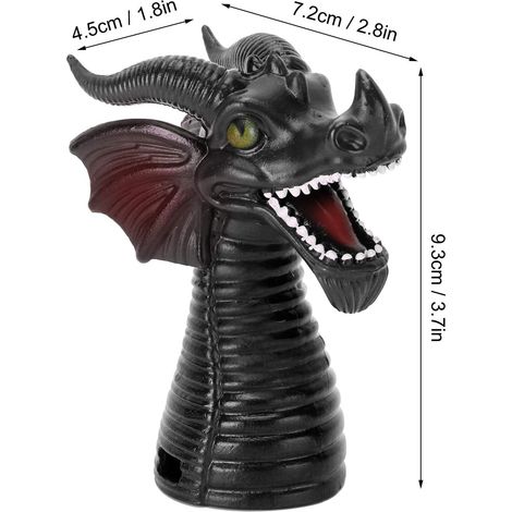 Accessoire de libération de vapeur à vapeur à vapeur en forme de dragon pour une pression instantanée (noir) (1/4)