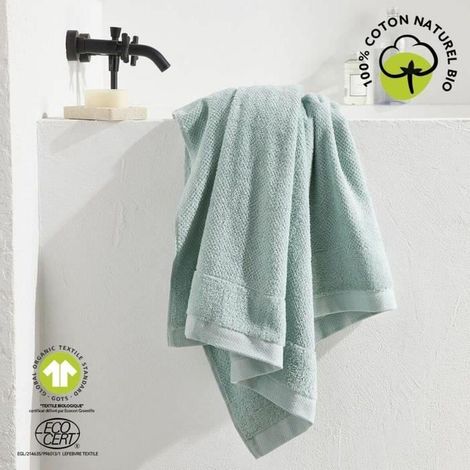 Today Maxi Badetuch Uni Bio Celadon 90x150 cm