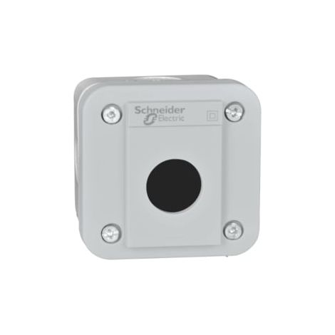 Cassetta pulsanti vuota Harmony XALE base e coperchio grigio chiaro - XALE1
