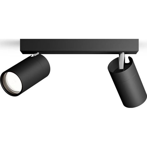 Philips Idris 8720169298996 Spot de plafond GU10 noir Y955073 (1/6)