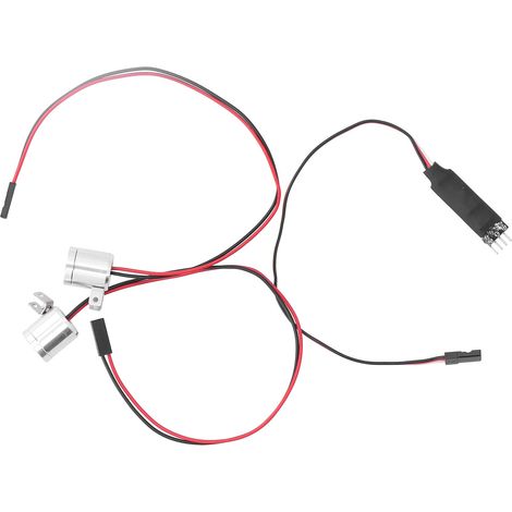Ferngesteuerte Autoscheinwerfer und Rückleuchten-Set RC-Zubehör für WPL/MN RC-Autos (1/5)