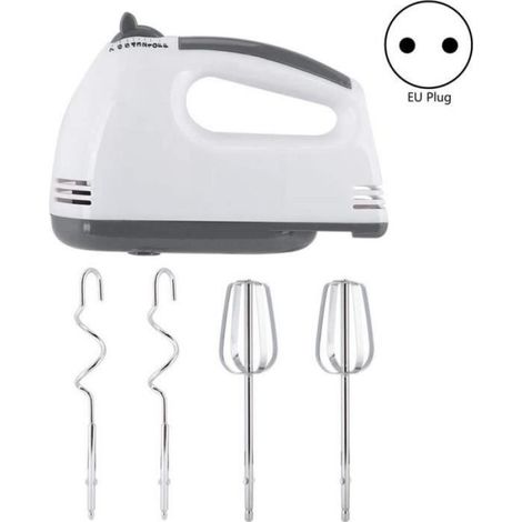 Batteur À Oeufs - Moteur En Cuivre - 7 Vitesses Réglables - Pour Pâtisserie Et Préparation De Pâtes - 220 V - 1 Pièce (1/4)