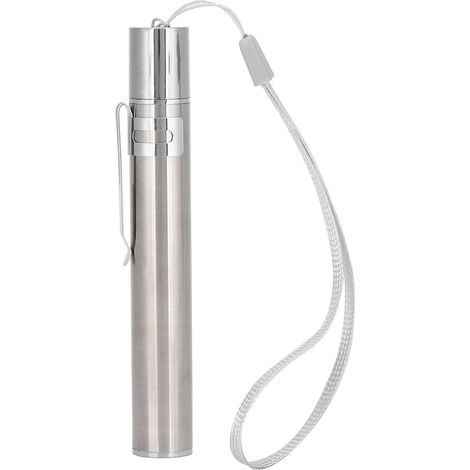 Wiederaufladbarer USB-Laserstift für Katzen – Interaktives Trainingsspielzeug aus Edelstahl mit Rot-/UV-Licht (1/5)