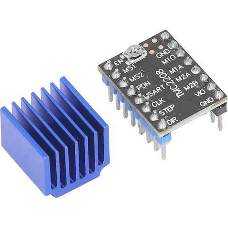 Module pilote moteur pas-à-pas TMC2208 V2.0, puce contrôleur pour imprimante 3D, carte de commande de moteur (1/5)