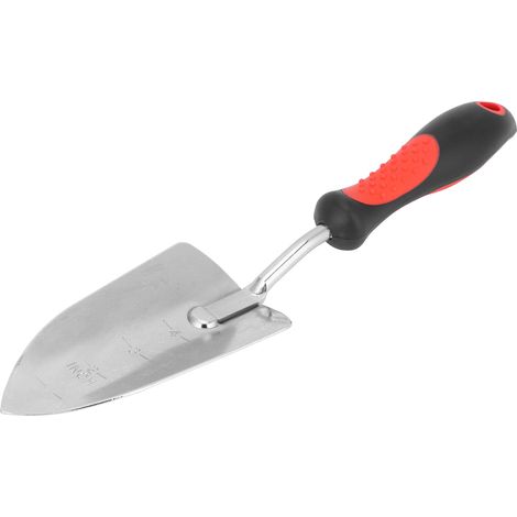 Pelle de jardin chromée pour creuser et planter, outil de jardinage, accessoire de 340 mm (1/5)