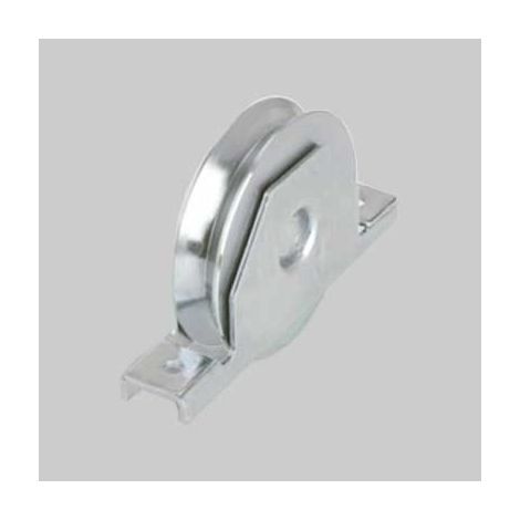 ruota con supporto interno per cancelli gola y 120 mm