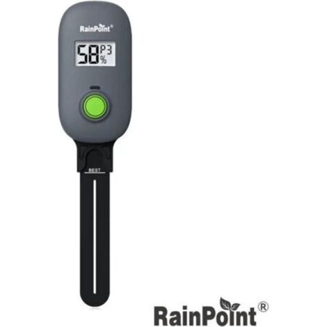 RAINPOINT Digital Soil Moisture Sensor for Plants, Soil Temperature Measurement (1/4)