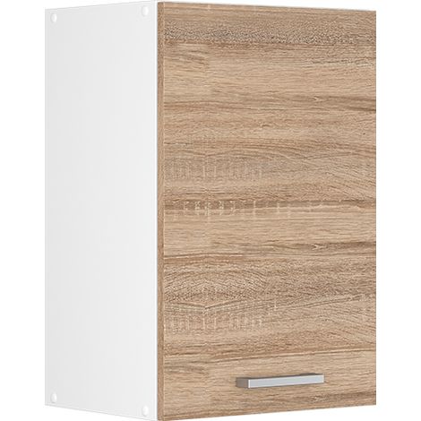 Pensile universale R-Line, Sonoma, 40 cm con ripiani aperti, Vicco