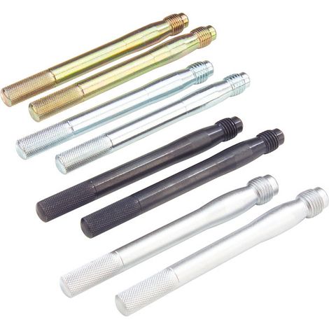 Rad Montagehilfe Fixierbolzen, 8-teiliges Set (1/3)