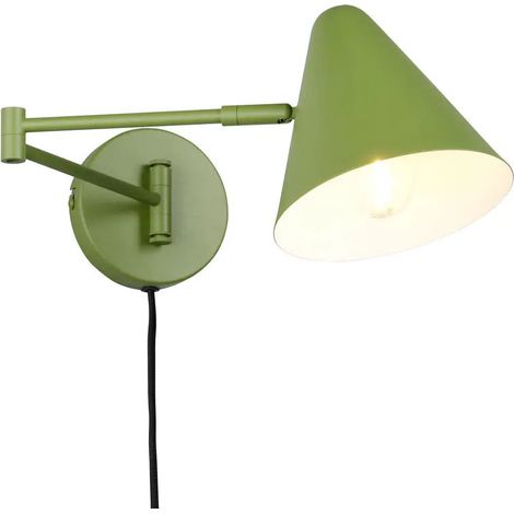 [GEBRAUCHT] B-Ware Trio Wandleuchte Wandlampe Cosima E14 Led Grün Beleuchtung ø 15 Cm Lampe Stecker