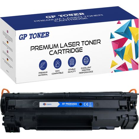 Toner per stampante HP 83A CF283A GP-HCF283A (1/5)